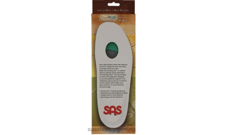 confiable hombres SAS 8X8BJ545 escalón más plantilla gris