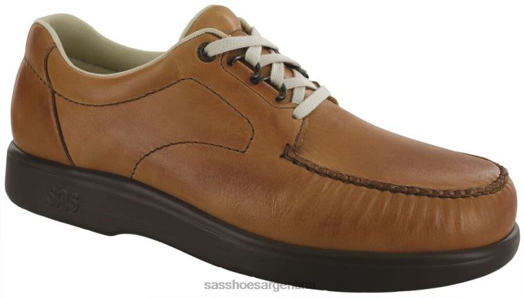 versátil hombres SAS 8X8BJ514 mocasines con cordones Bout Time Lux color avellana