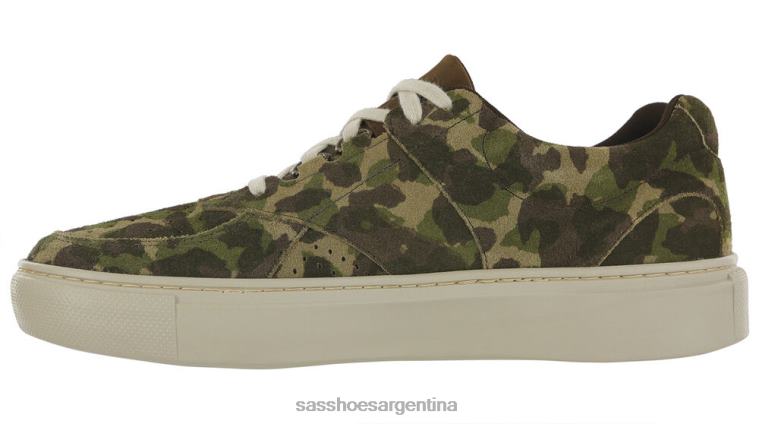 versátil hombres SAS 8X8BJ527 tenis high street con cordones camuflaje
