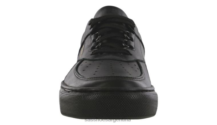 versátil hombres SAS 8X8BJ530 tenis high street con cordones negro mate