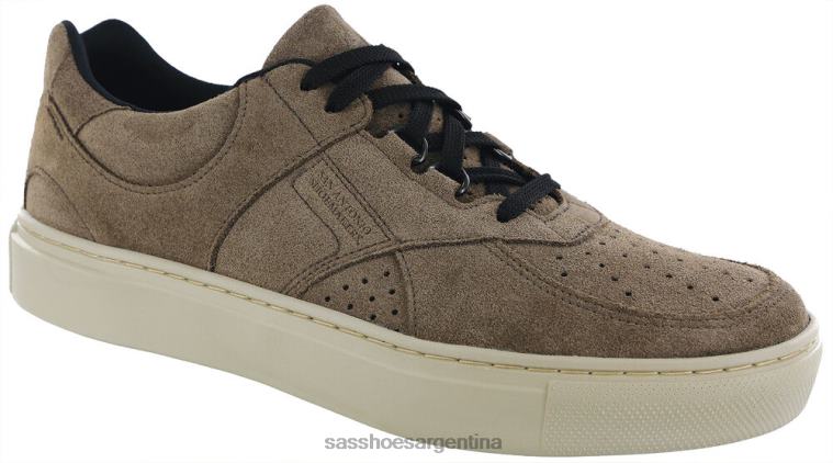 versátil hombres SAS 8X8BJ531 tenis high street con cordones almendra