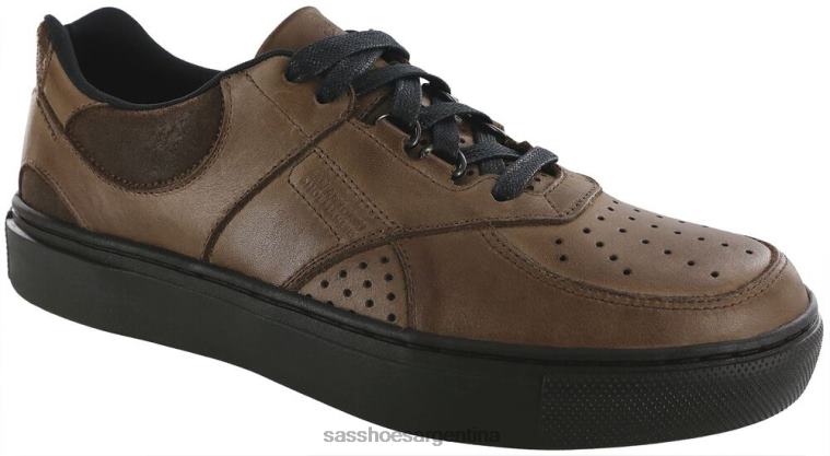 versátil hombres SAS 8X8BJ532 tenis high street con cordones caoba