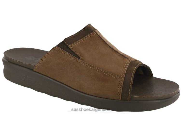 versátil hombres SAS 8X8BJ540 sandalias de viaje marrón