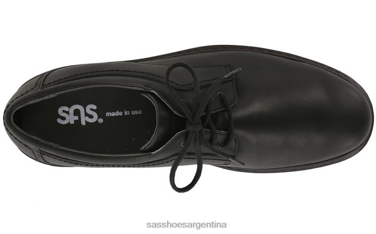 inspirado hombres SAS 8X8BJ543 aden con cordones oxford negro