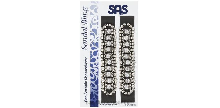 inspirado mujer SAS 8X8BJ454 Bling - mira negro/platino