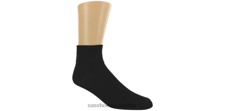acogedor mujer SAS 8X8BJ472 calcetines con rombos y volantes negro