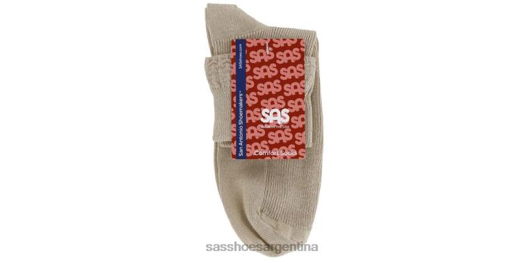 acogedor mujer SAS 8X8BJ488 calcetines con rombos y volantes caqui