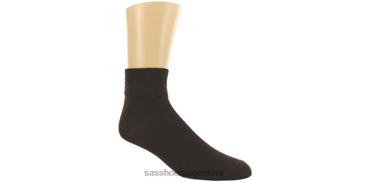 acogedor mujer SAS 8X8BJ489 calcetines con rombos y volantes marrón