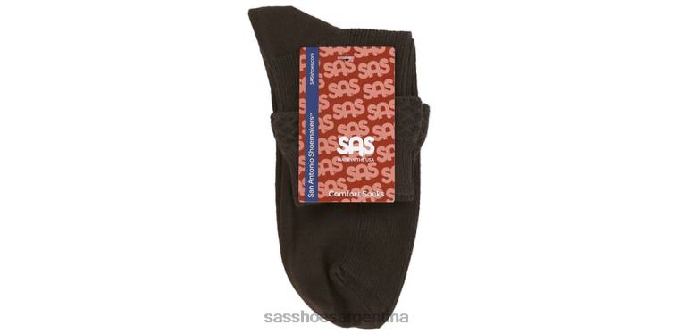 acogedor mujer SAS 8X8BJ489 calcetines con rombos y volantes marrón