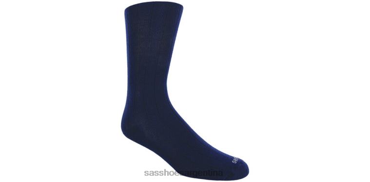 acogedor mujer SAS 8X8BJ490 calcetines altos de canalé Armada