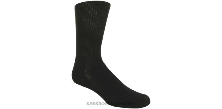 acogedor mujer SAS 8X8BJ492 calcetines thorlo crew negro
