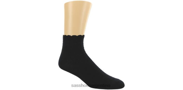 acogedor mujer SAS 8X8BJ497 calcetines de red con entrepierna negro