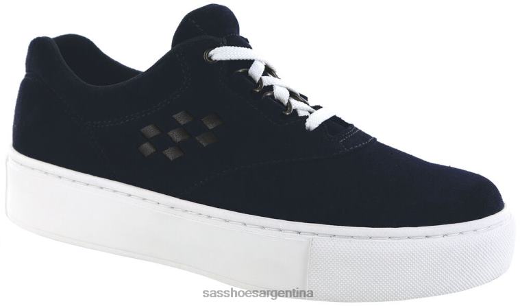 energético mujer SAS 8X8BJ12 zapatillas con cordones de rienda suelta luna azul/negro
