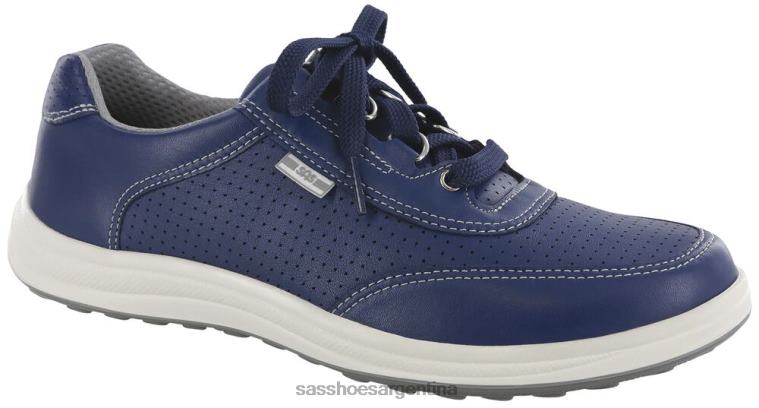 energético mujer SAS 8X8BJ19 zapatillas deportivas lux con cordones perforación azul