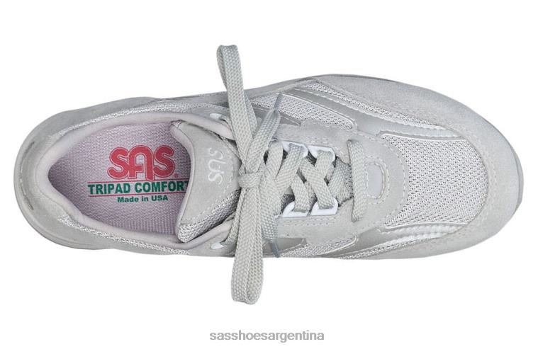 energético mujer SAS 8X8BJ293 tenis Tour de malla con cordones polvo