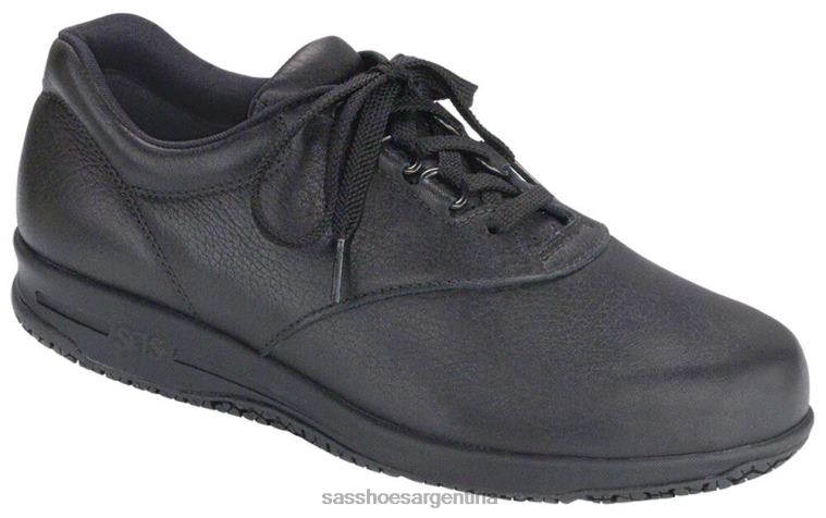 energético mujer SAS 8X8BJ306 zapato Liberty antideslizante con cordones negro