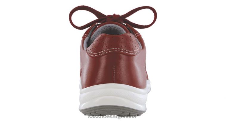 energético mujer SAS 8X8BJ3 zapatillas deportivas lux con cordones perforación de rubí