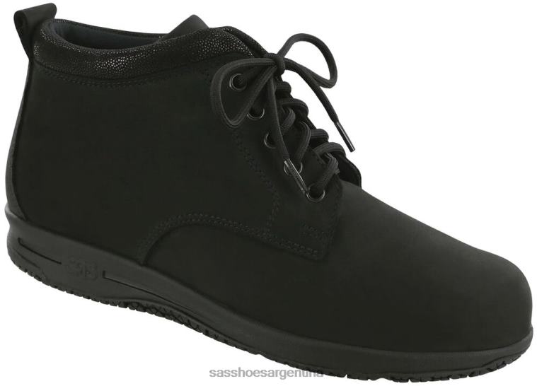 versátil mujer SAS 8X8BJ376 bota chukka gretchen negro/polvo lunar