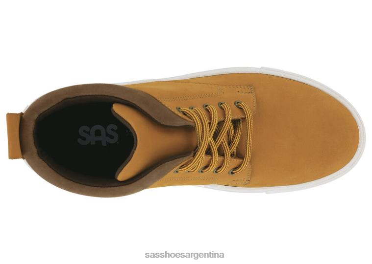 versátil mujer SAS 8X8BJ440 Botín Uplift con cordones madera