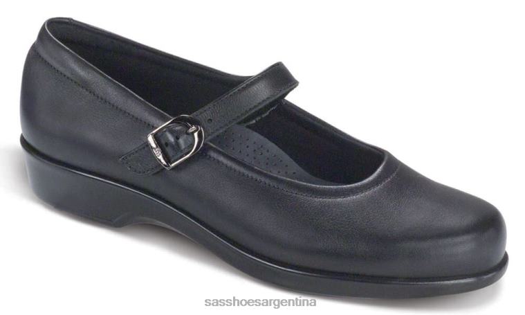 versátil mujer SAS 8X8BJ174 zapato maría merceditas negro