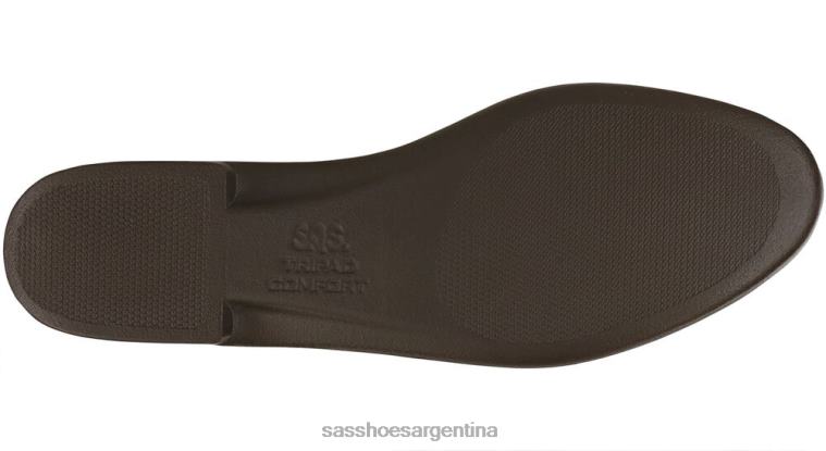 versátil mujer SAS 8X8BJ192 resbalón inteligente en mocasín rojizo
