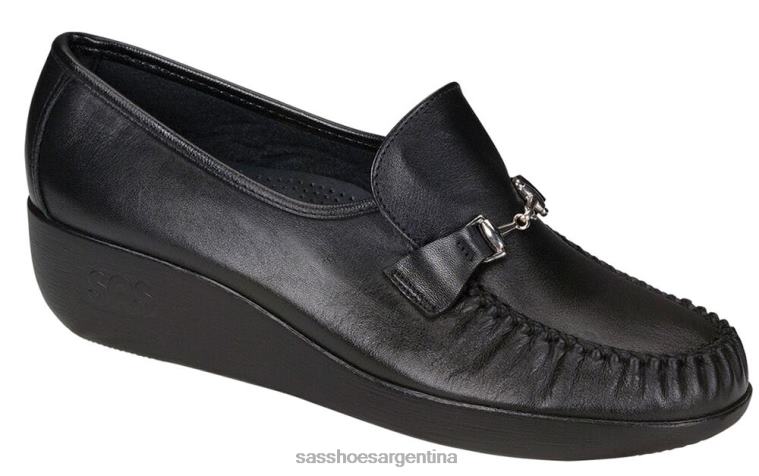 versátil mujer SAS 8X8BJ202 slip mágico en mocasín negro