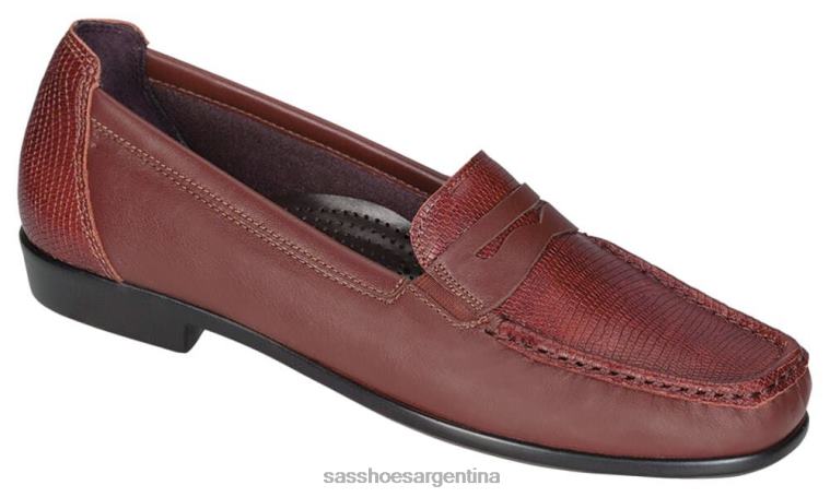 versátil mujer SAS 8X8BJ241 penny j slip en mocasín siena