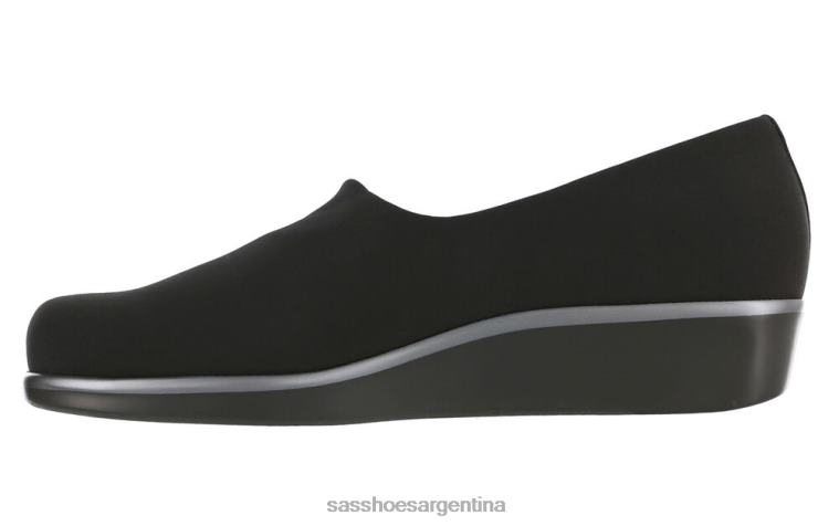 versátil mujer SAS 8X8BJ253 bliss slip en cuña negro