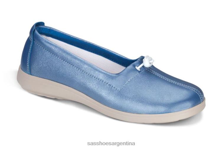 versátil mujer SAS 8X8BJ265 Mocasín sin cordones funk active cielo