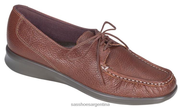 versátil mujer SAS 8X8BJ395 mocasines petra con cordones mantillo