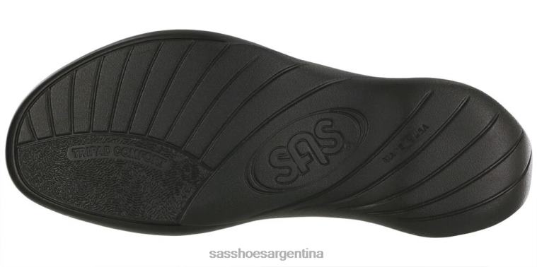 versátil mujer SAS 8X8BJ133 sandalia nudu slide de piel plata blanca