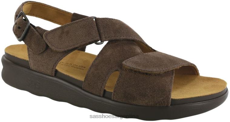 versátil mujer SAS 8X8BJ162 sandalias huggy con tiras cruzadas osito de peluche