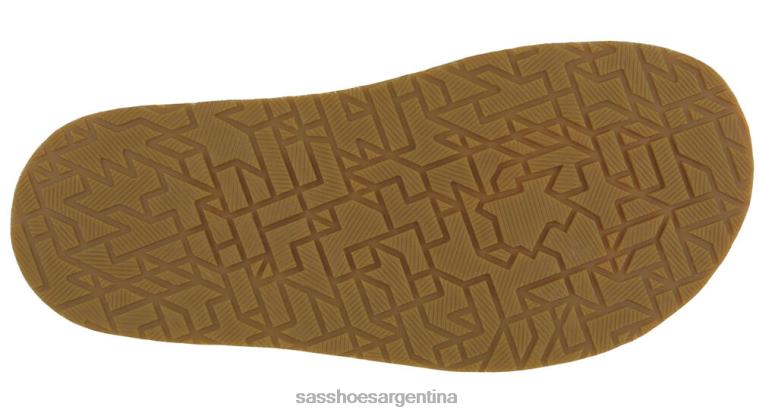 versátil mujer SAS 8X8BJ403 sandalias con correa de tacón conga overol