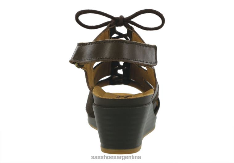 versátil mujer SAS 8X8BJ437 sandalias de cuña con cordones sedona bosques
