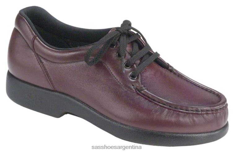 inspirado mujer SAS 8X8BJ271 mocasines con cordones Take Time vino antiguo