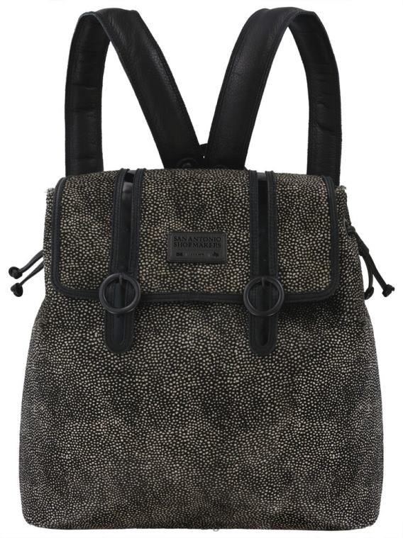 inspirado unisexo SAS 8X8BJ550 seight mochila bolso de mano chital negro