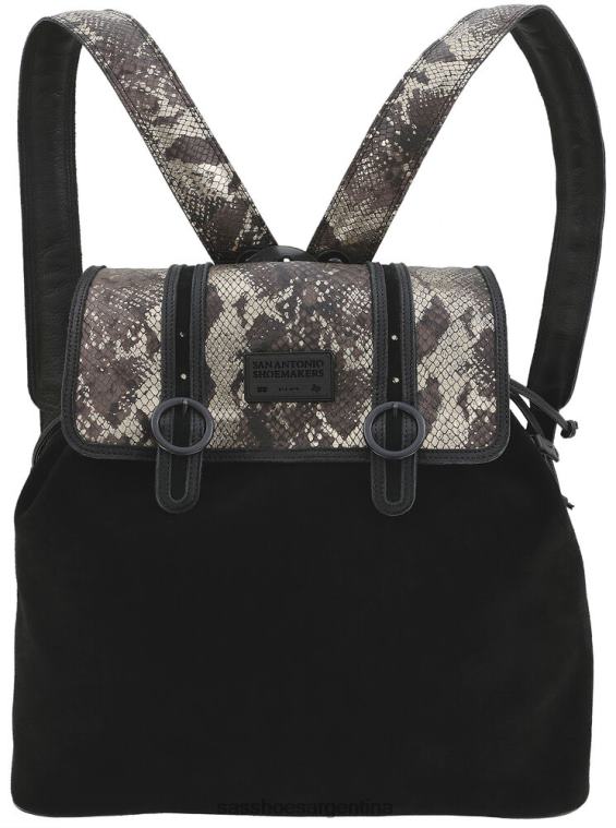 inspirado unisexo SAS 8X8BJ563 seight mochila bolso de mano sirena negra