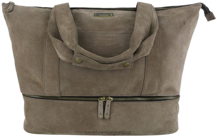 inspirado unisexo SAS 8X8BJ567 bolsa de viaje para turistas almendra