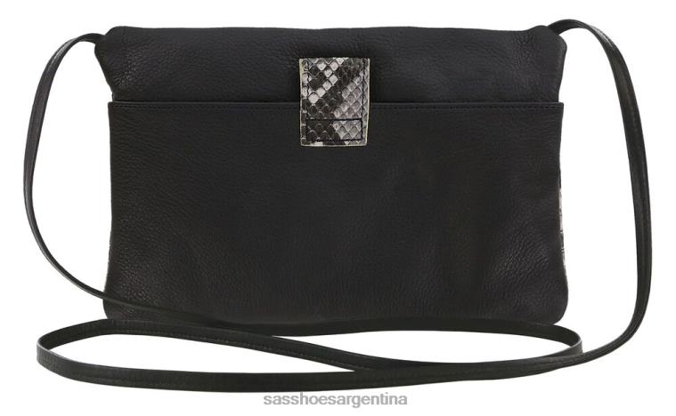 inspirado unisexo SAS 8X8BJ570 bolso de mano perla tipo de serpiente venenosa