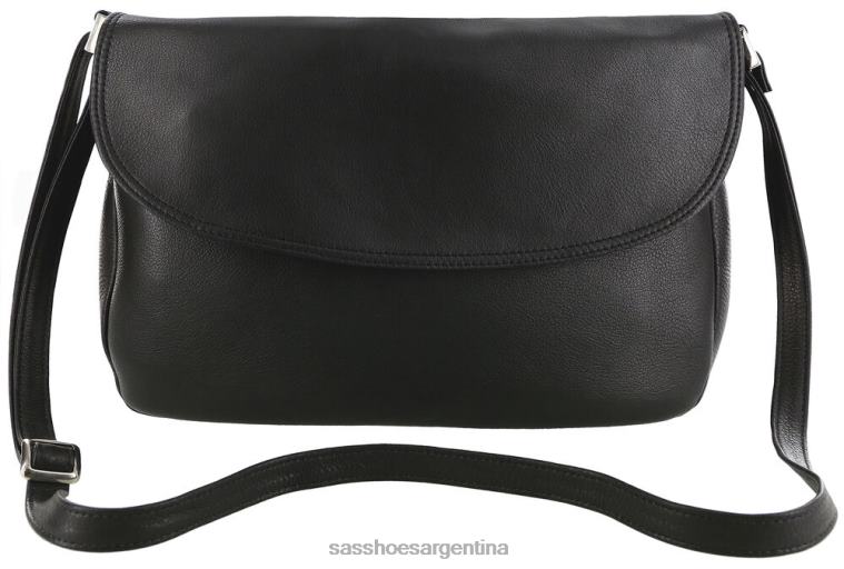 inspirado unisexo SAS 8X8BJ573 bolso de hombro olivia negro